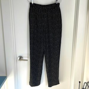 Vintage reversible silky pants.
